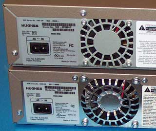 Fan grates on the back of popular model TiVos